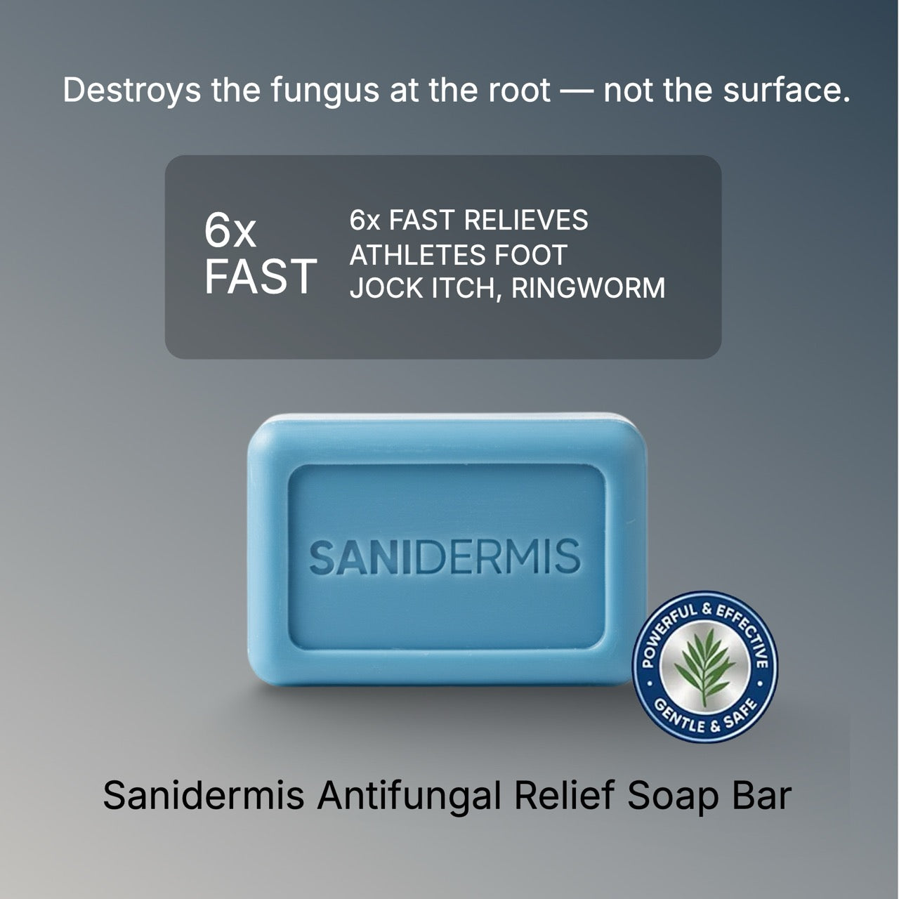 Sanidermis AntiFungal Relief Soap Bar